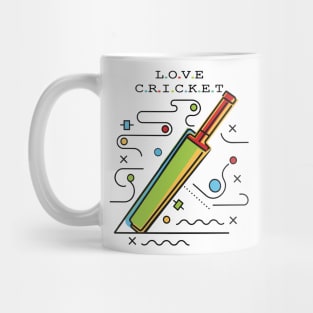 Love Cricket Mug